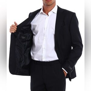 Ermenegildo Zegna Classic Black Suit Mika
